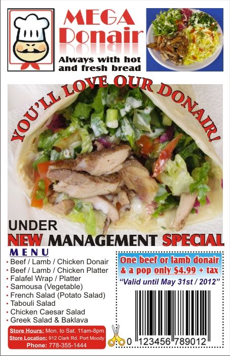 Mega Donair - Cover photo