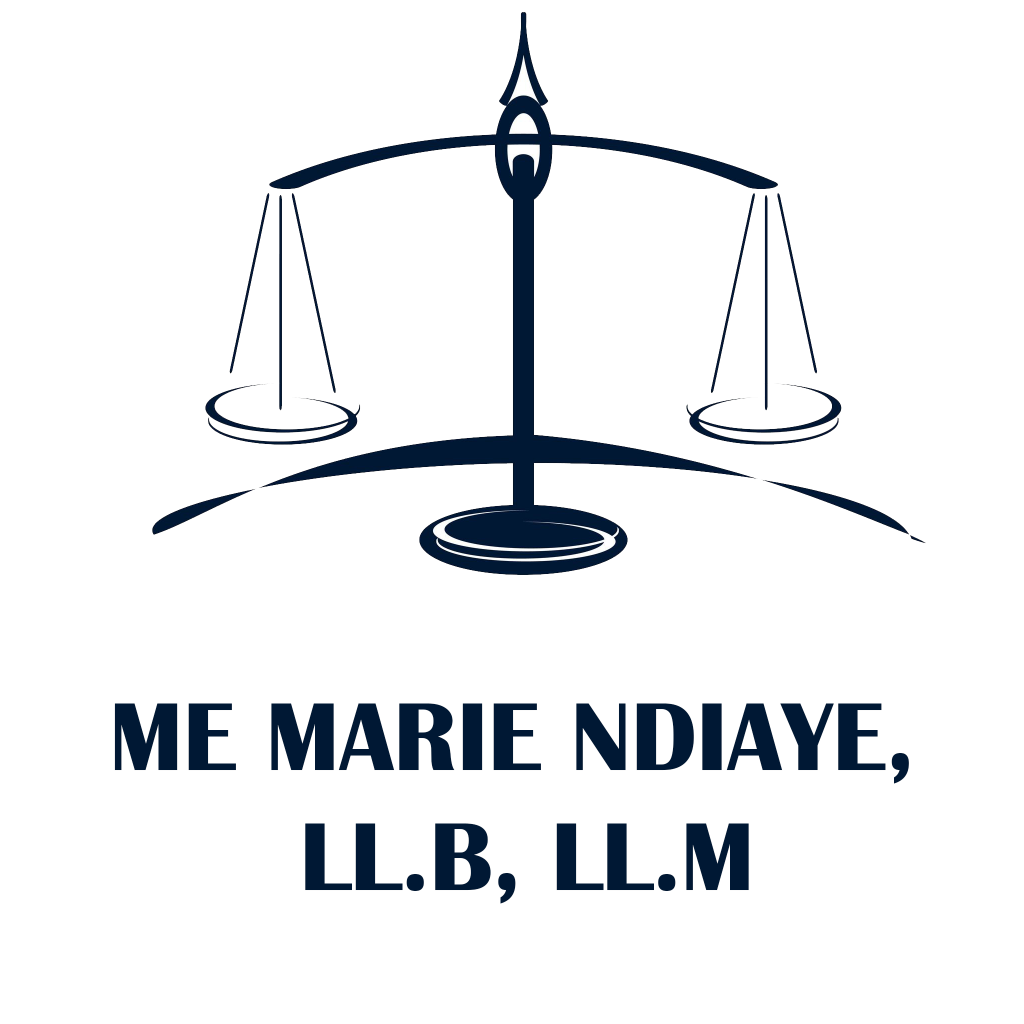 Me Marie Ndiaye, LL.B, LL.M - Logo