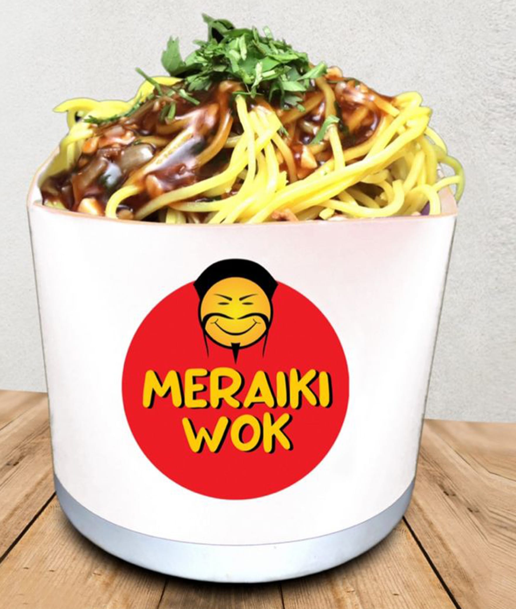 Meraiki Wok - Logo