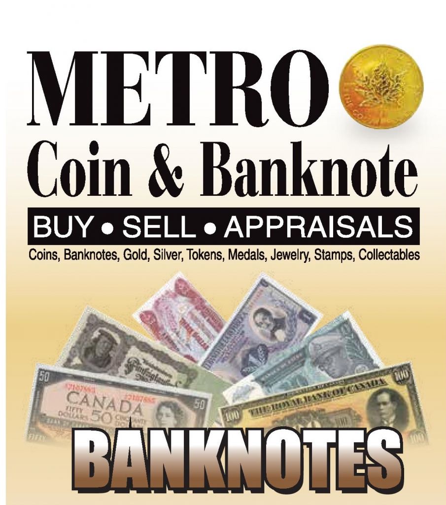 Metro Coin and Banknote - Logo