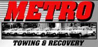 Metro Towing &a; Recovery - Logo