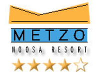 Metzo Noosa Resort - Logo