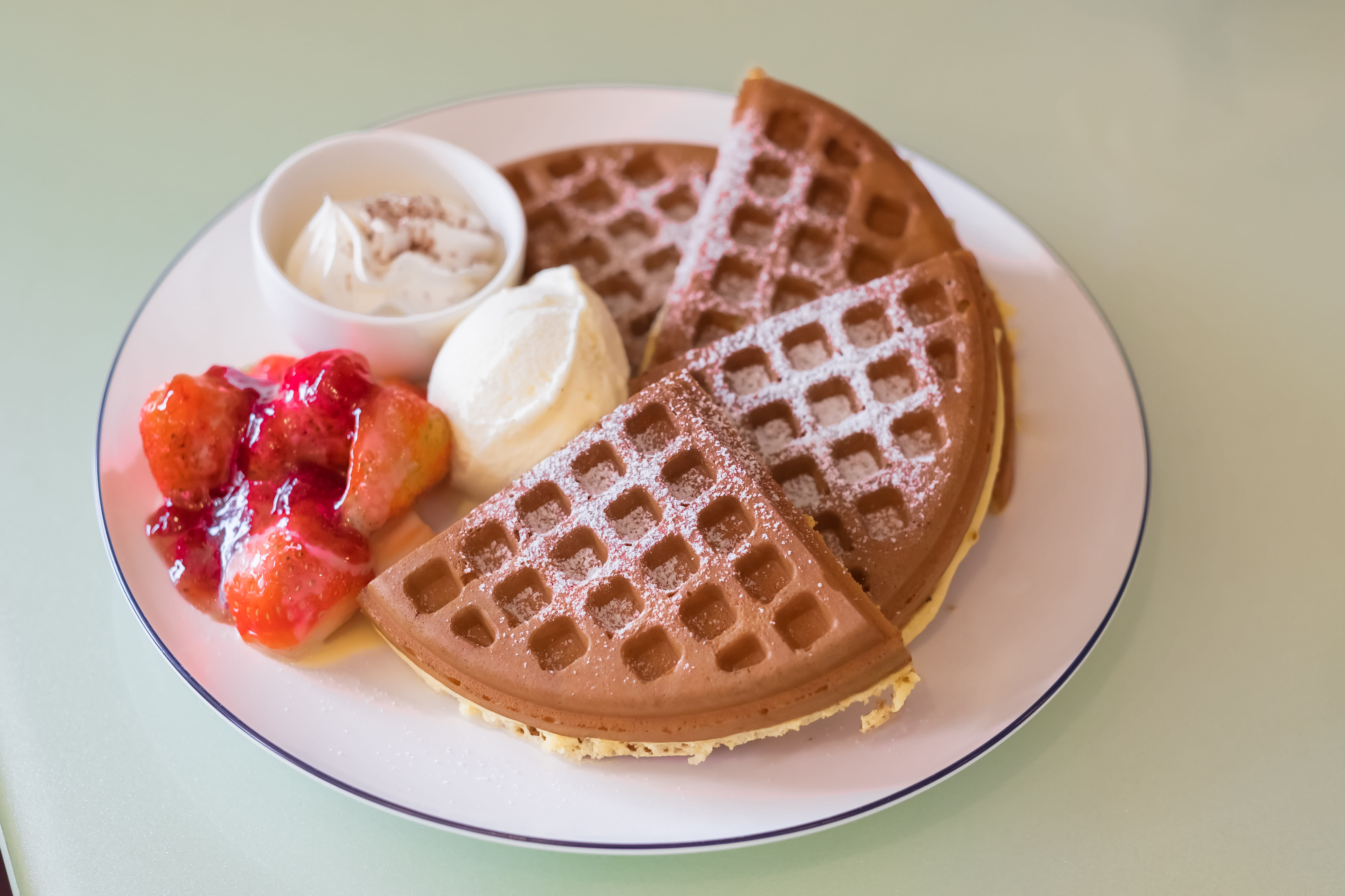 Me Waffle n More - Logo