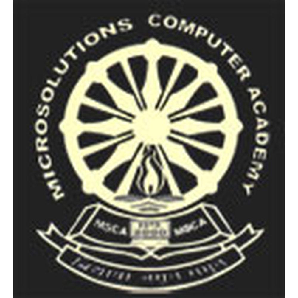 Microsolution Computer Academy (MCA) - Logo