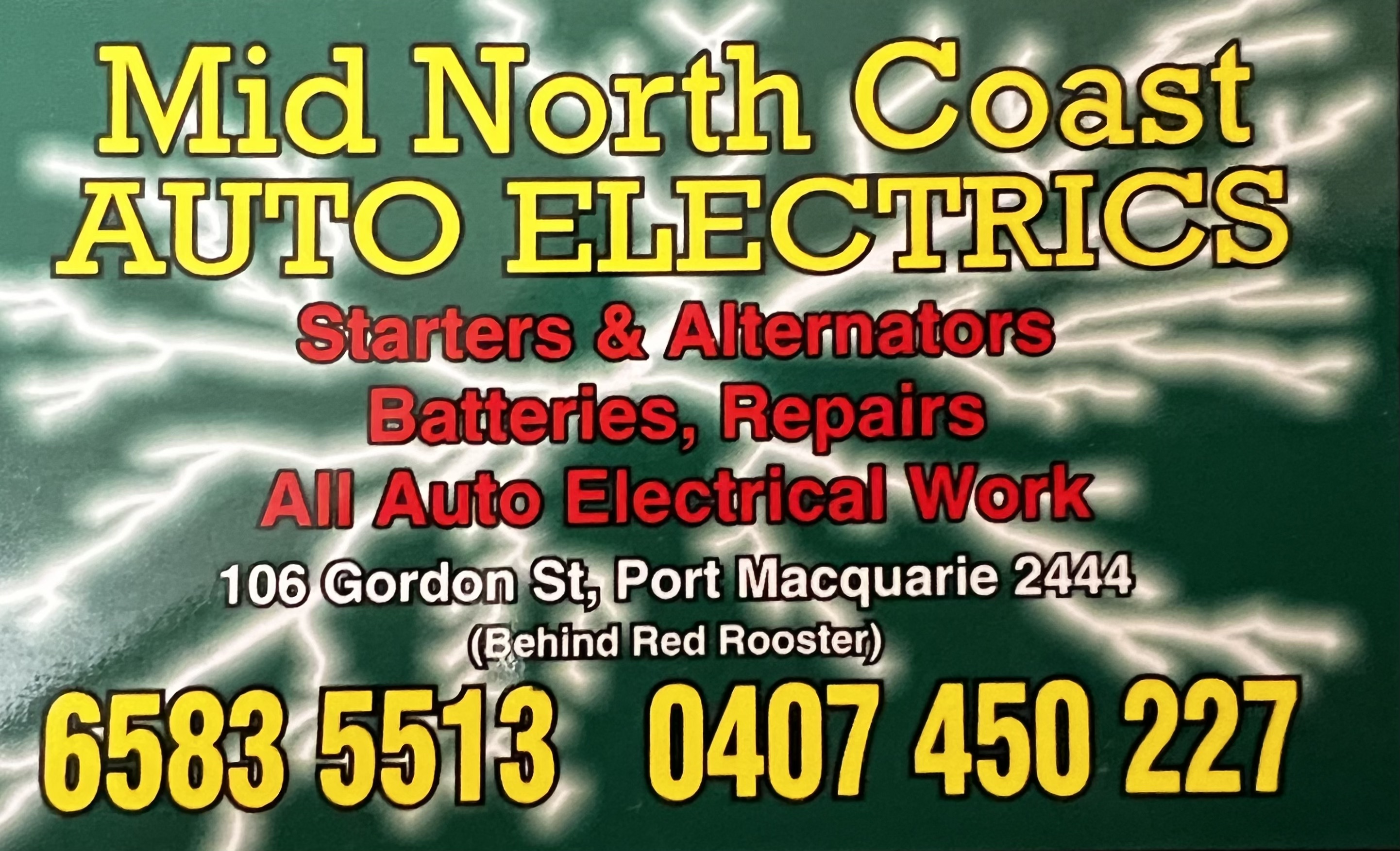 Mid North Coast Auto Electrics - Logo