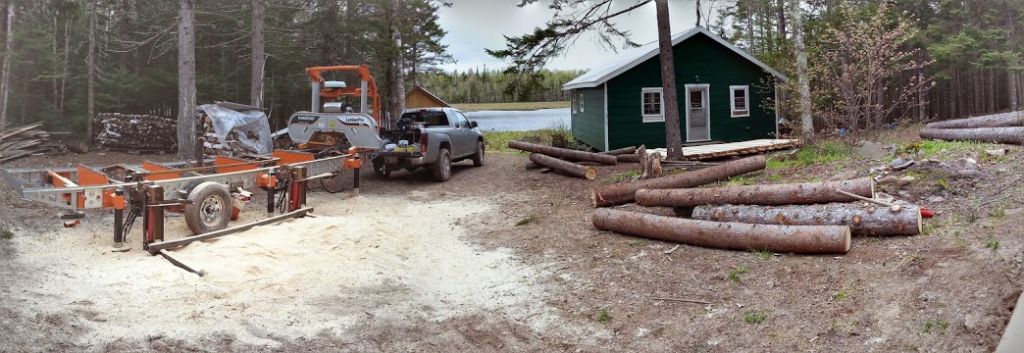 Mike&s;s portable sawmill - Logo