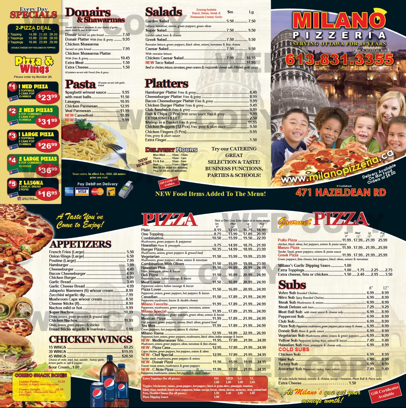 Milano Pizza - Logo