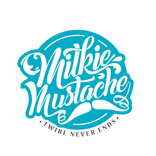 Milkie Mustache - Logo
