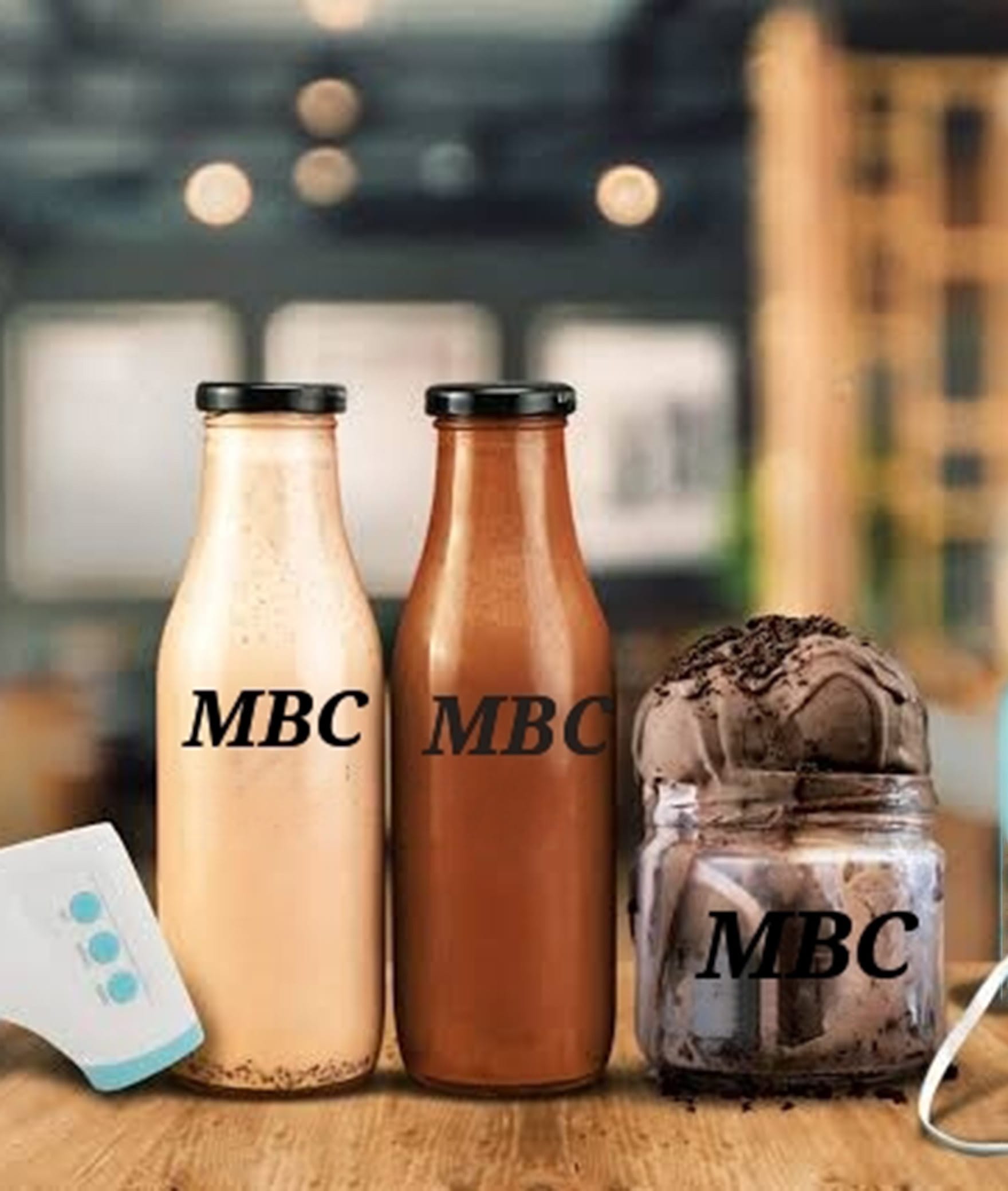 Milkshake Bar and Cafe - Logo