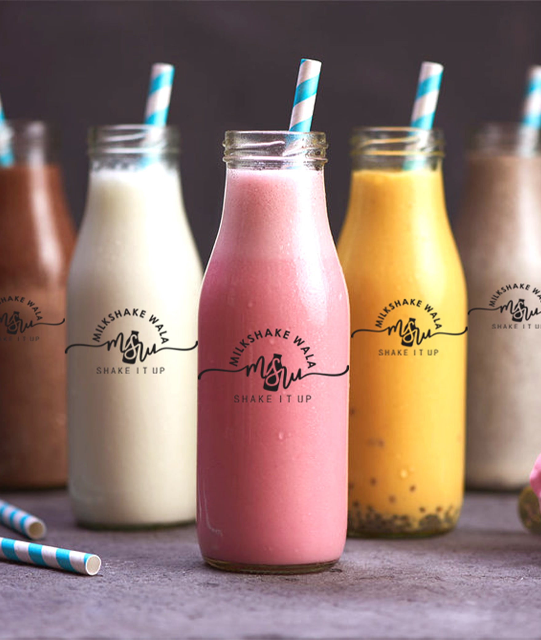 MilkShake Wala - Logo