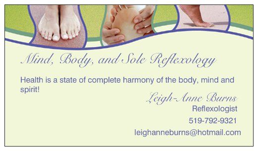 Mind, Body, and Sole Reflexology - Logo