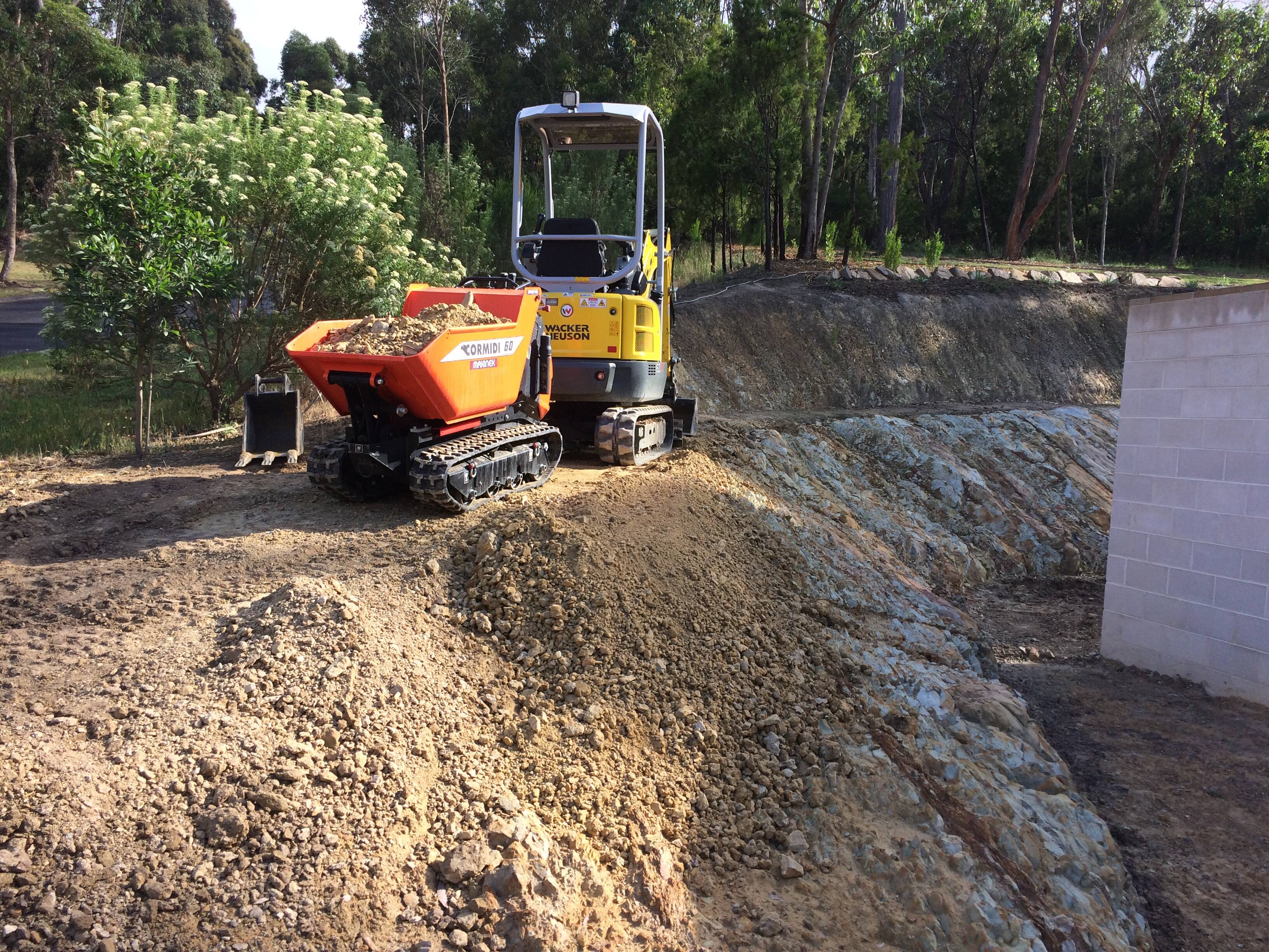 Mini Digger Earthworks - Logo