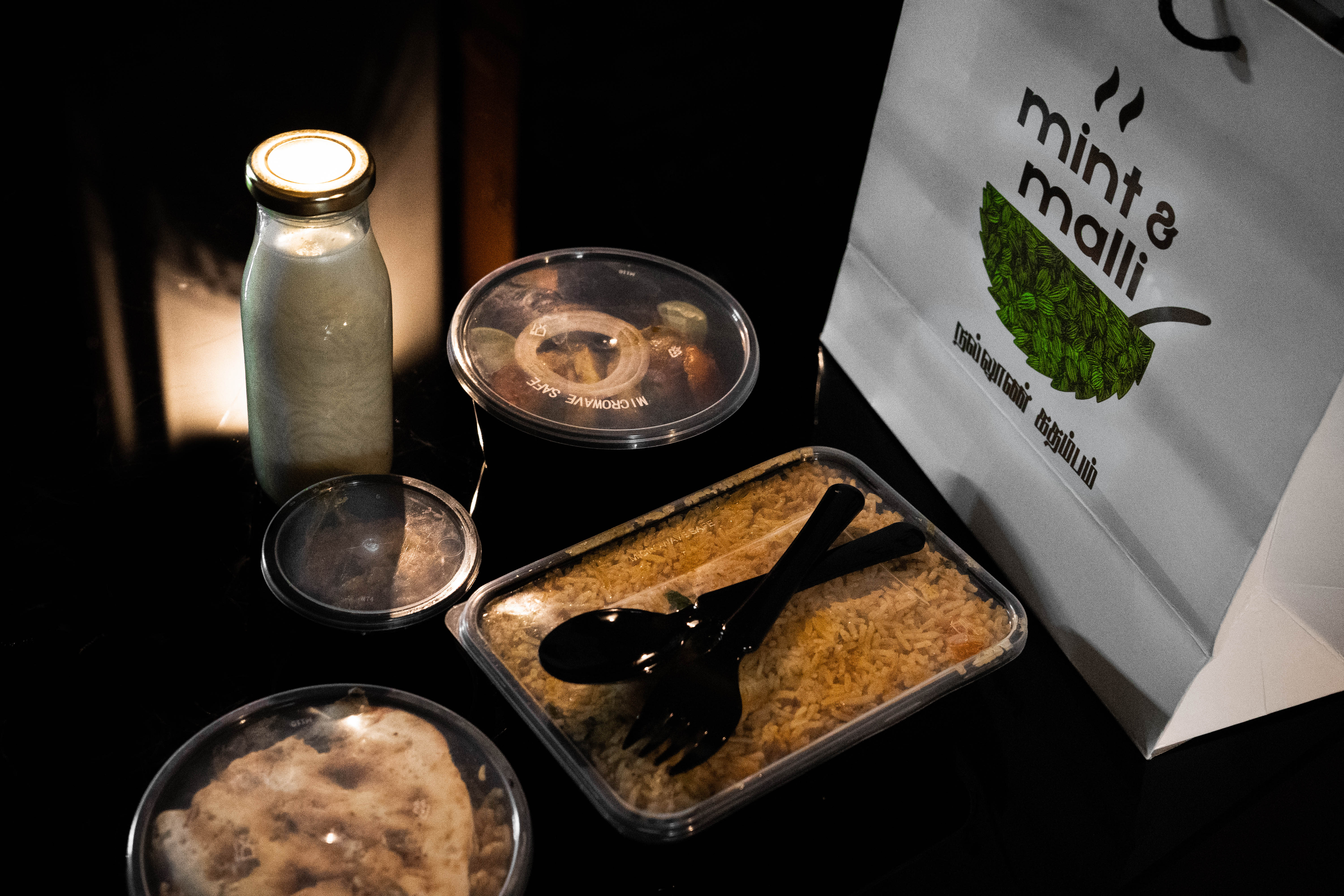 Mint and Malli Restaurant - Logo