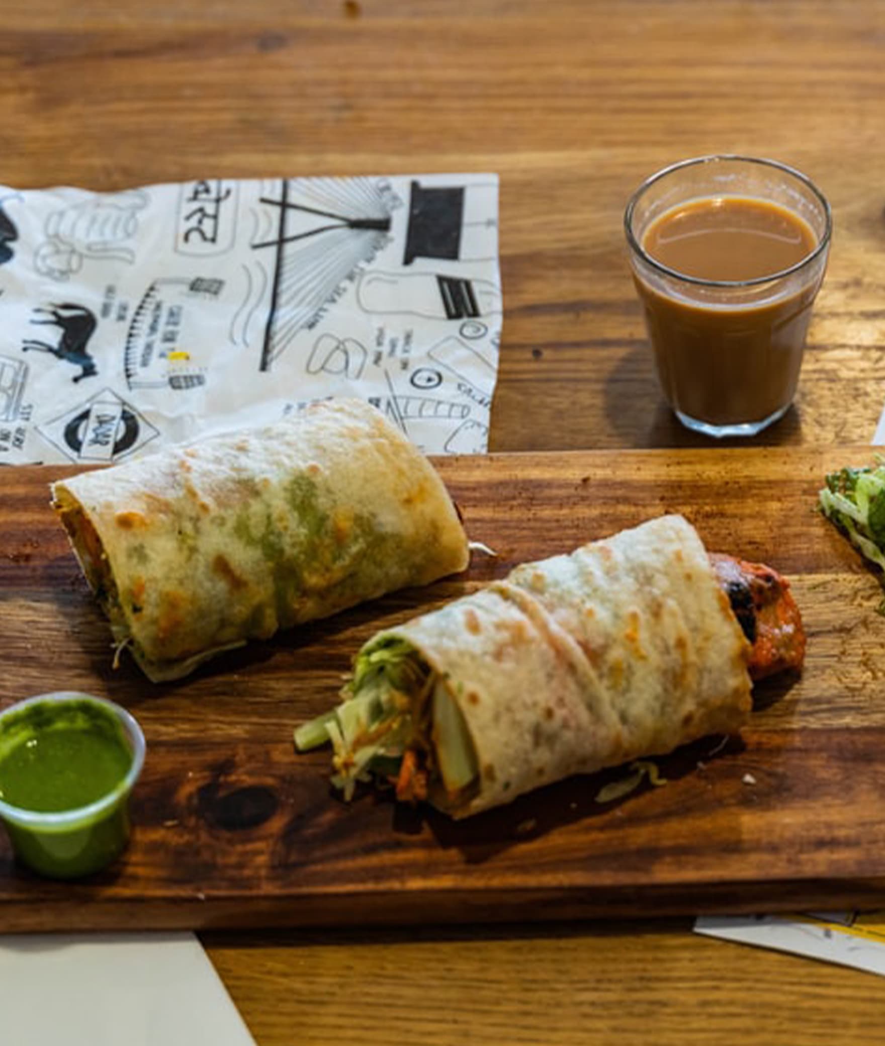 Mirzas-Rolls Bowl & Chai - Logo