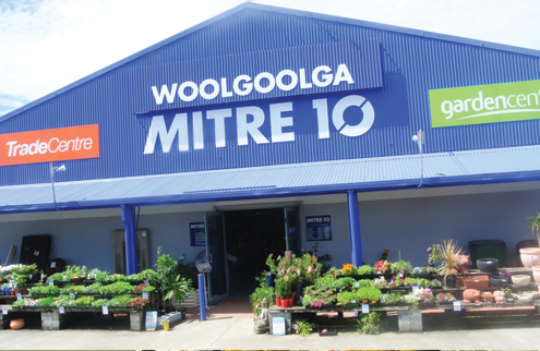 Mitre 10 Woolgoolga - Logo