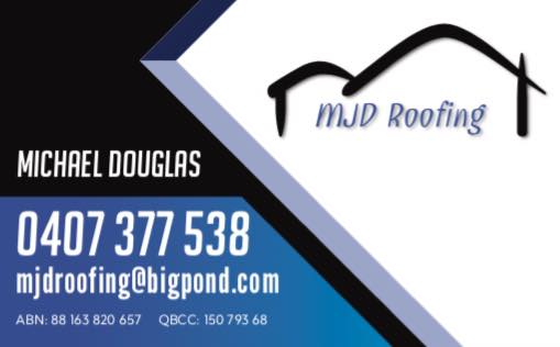 MJD Roofing - Logo