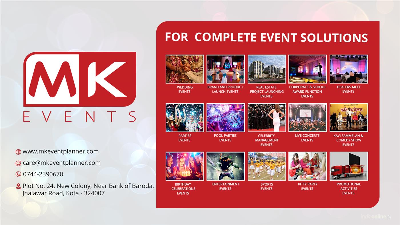 Mk Events - Cover photo