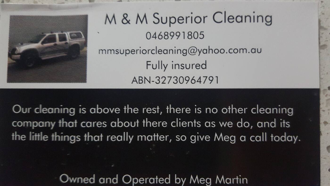 M & M Superior Cleaning - Cover photo