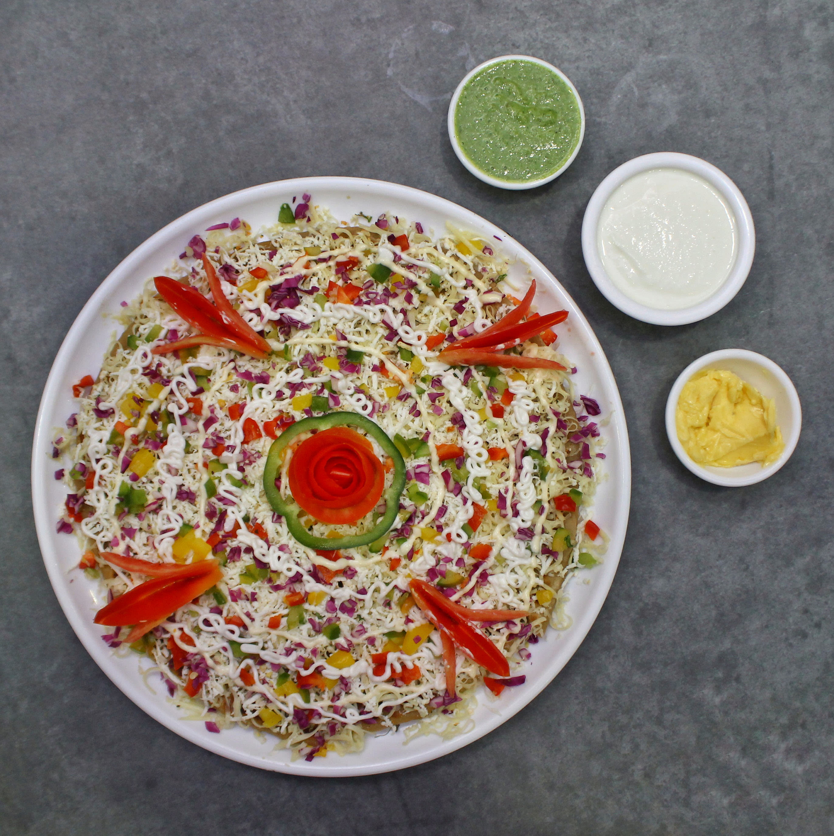 MN paratha plaza - Logo