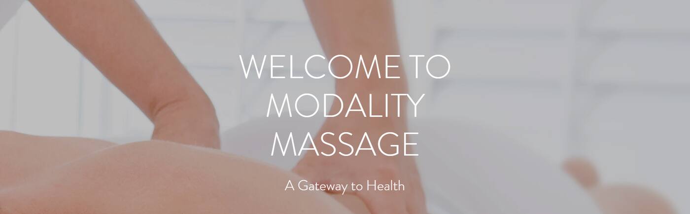 Modality Massage - Logo