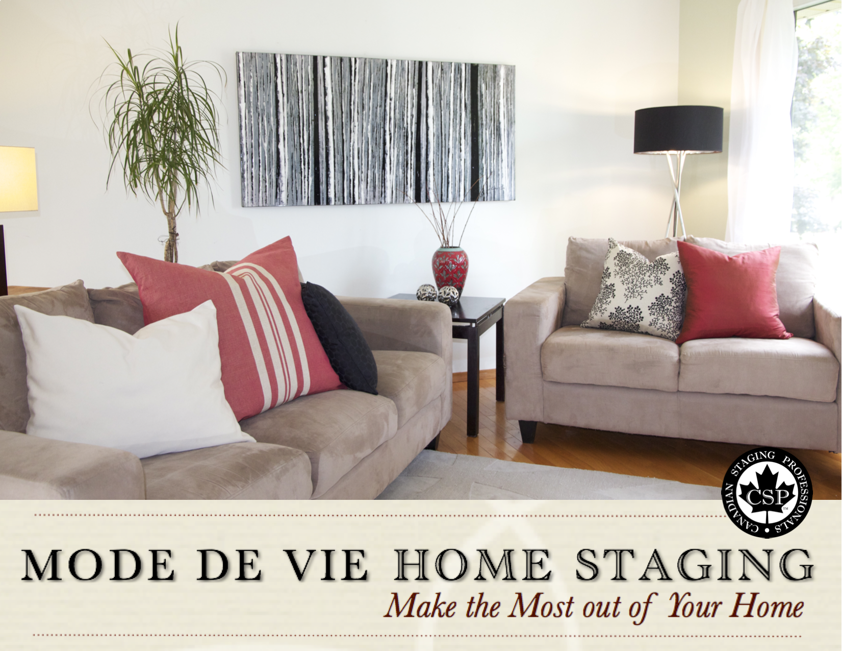 Mode De Vie Home Staging - Logo
