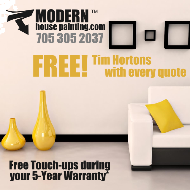 Modern House Painting - Logo