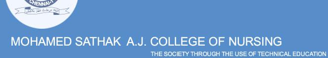 Mohamed Sathak A.J. College Of Nursing (MSACN) - Logo