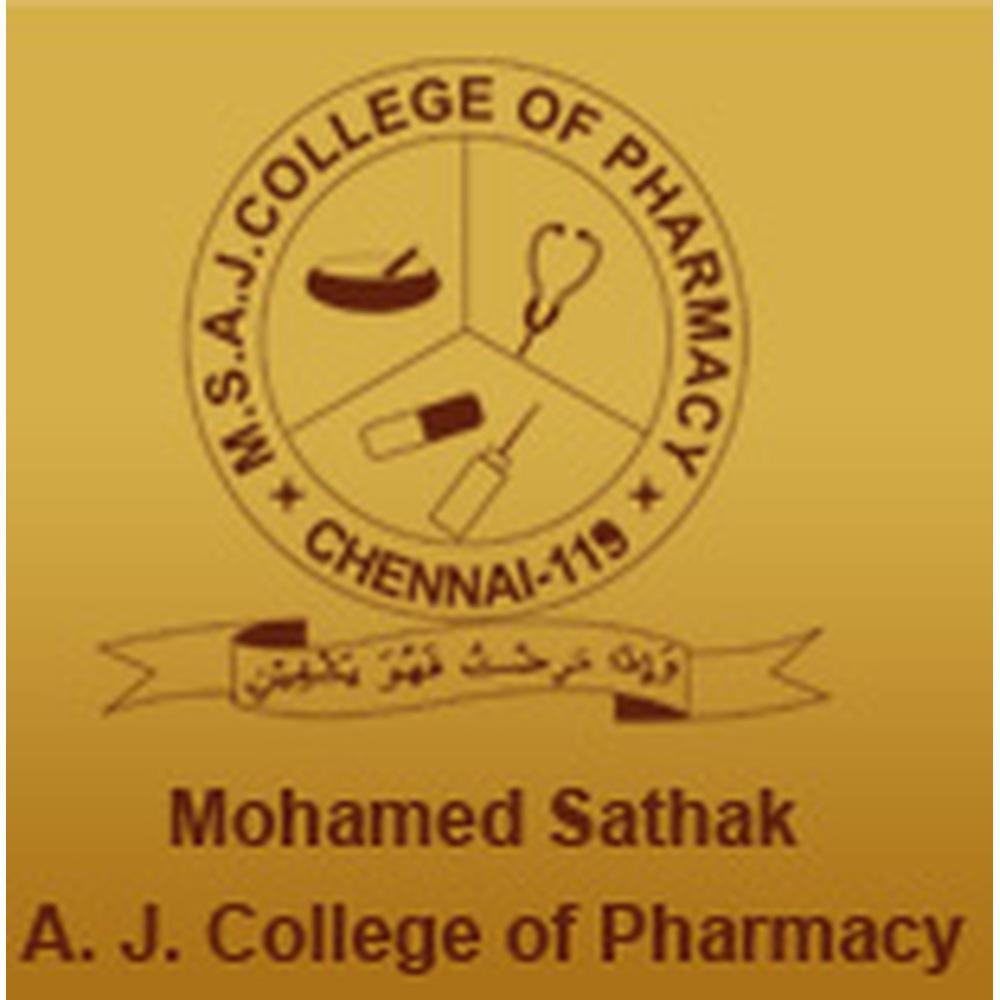 Mohamed Sathak A.J. College of Pharmacy (MSAJP) - Logo