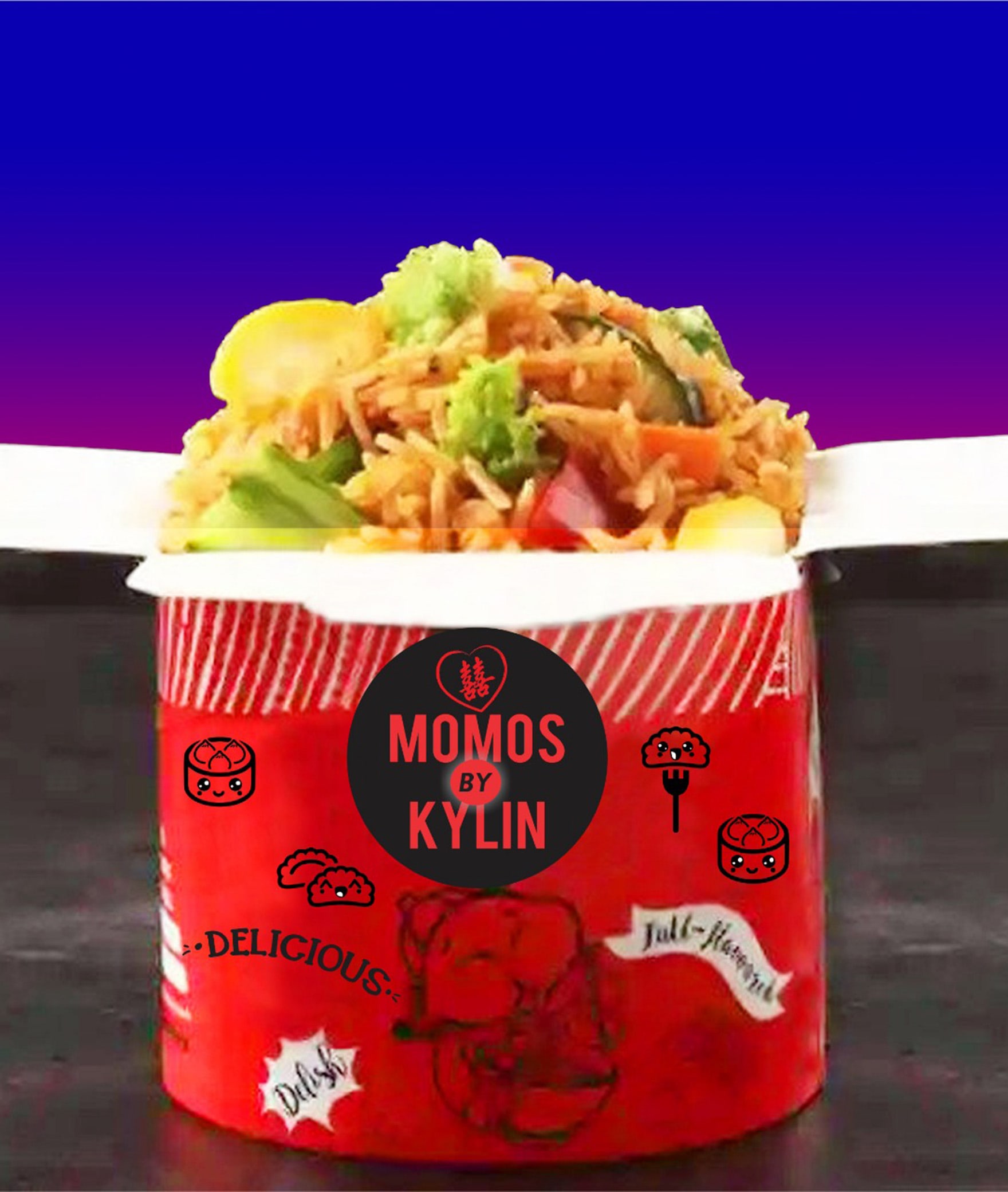 Momos by Kylin - Logo