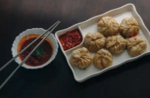 Momos & Pasta Bro - Logo
