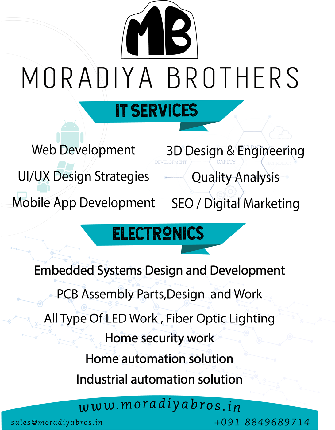 Moradiya Brothers In - Cover photo