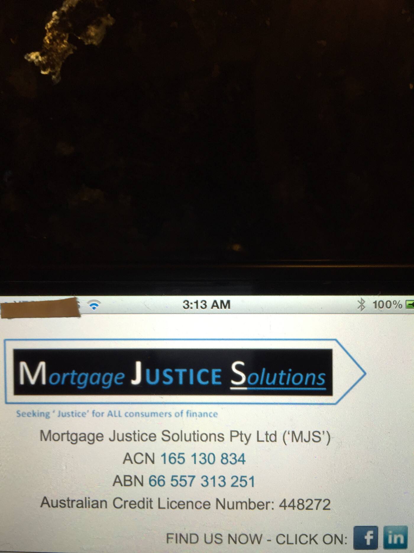 Mortgage Justice Solutions - Logo
