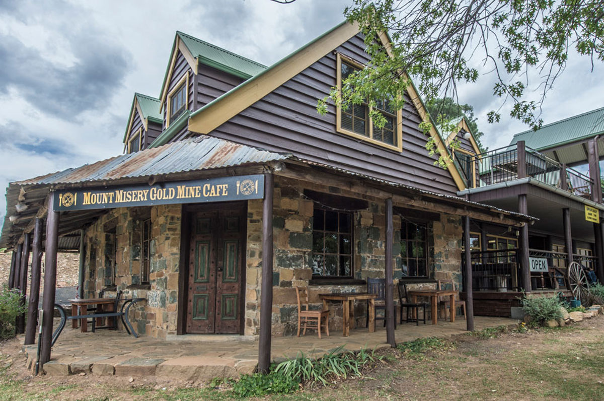 Mount Misery Gold Mine Cafe - Logo