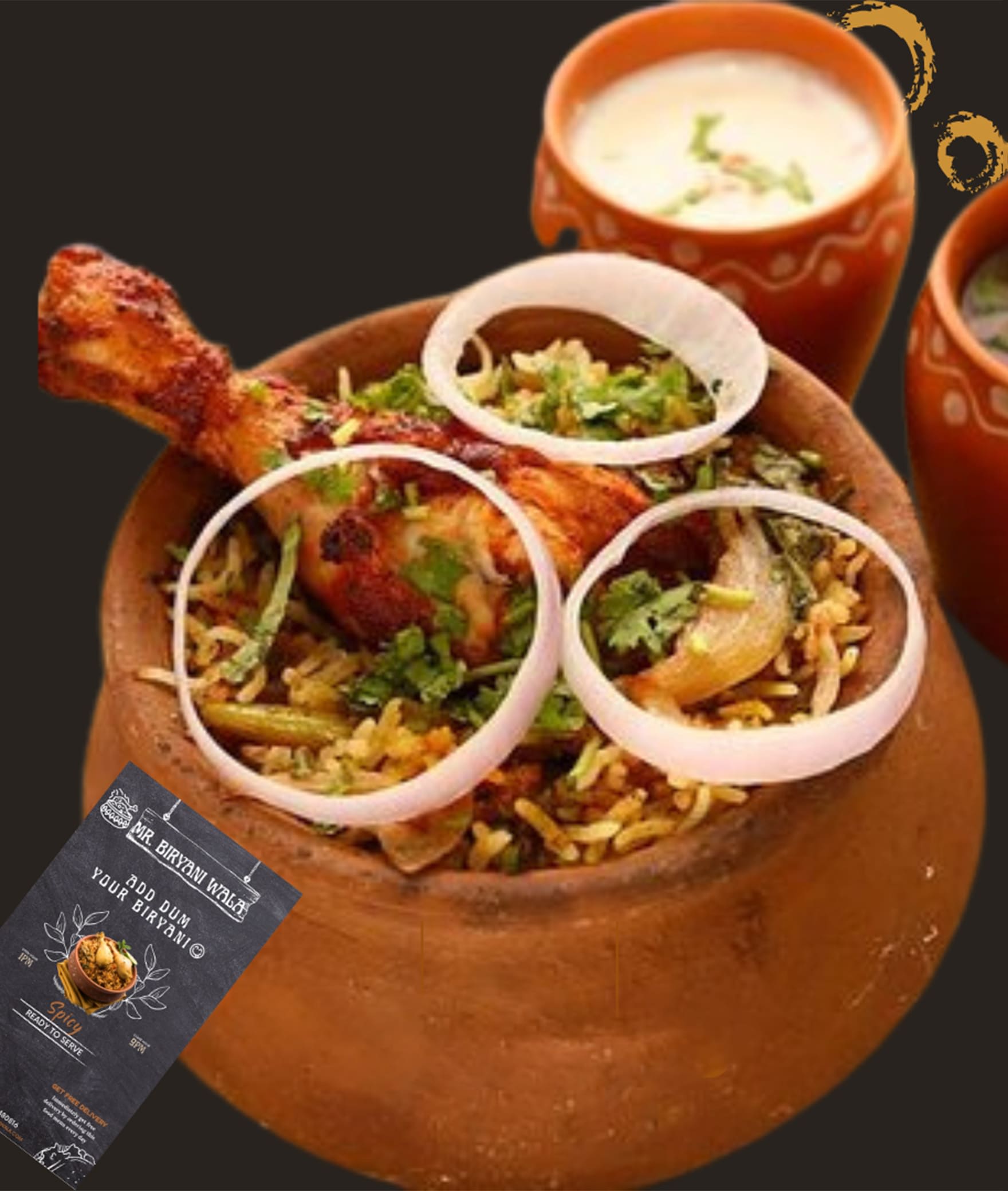 Mr Biryani Wala - Logo