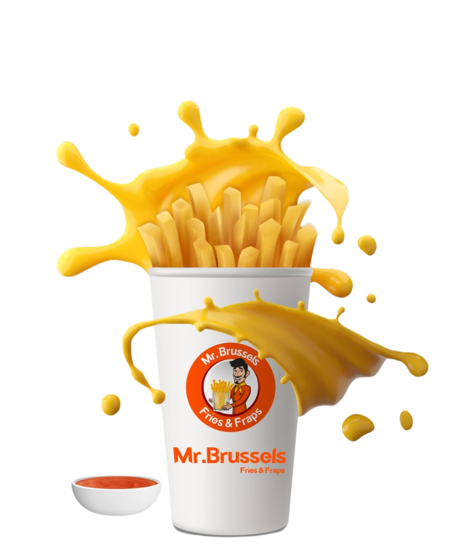 Mr Brussels Fries & Fraps - Logo