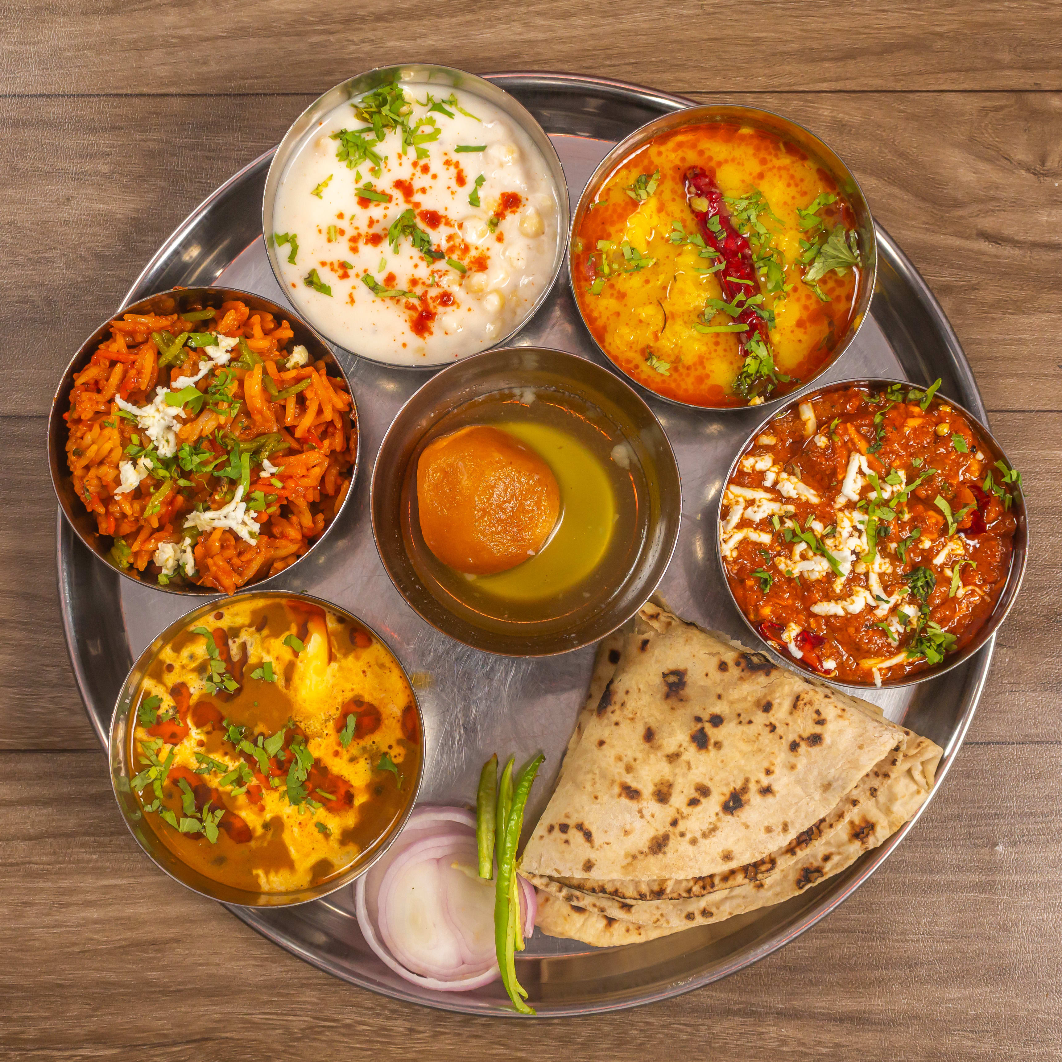 MRF punjabi food - Logo