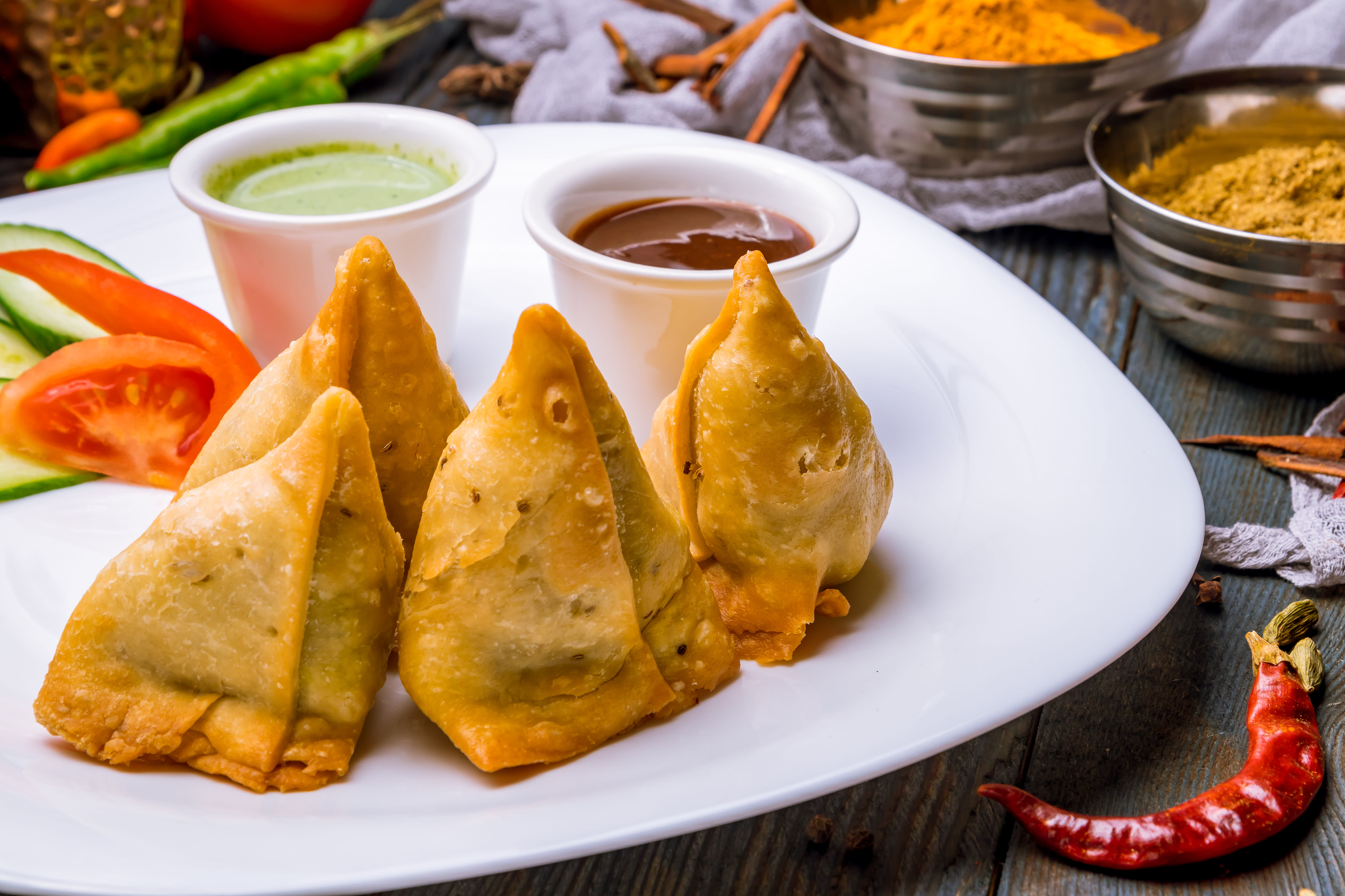 Mr Samosa - Logo