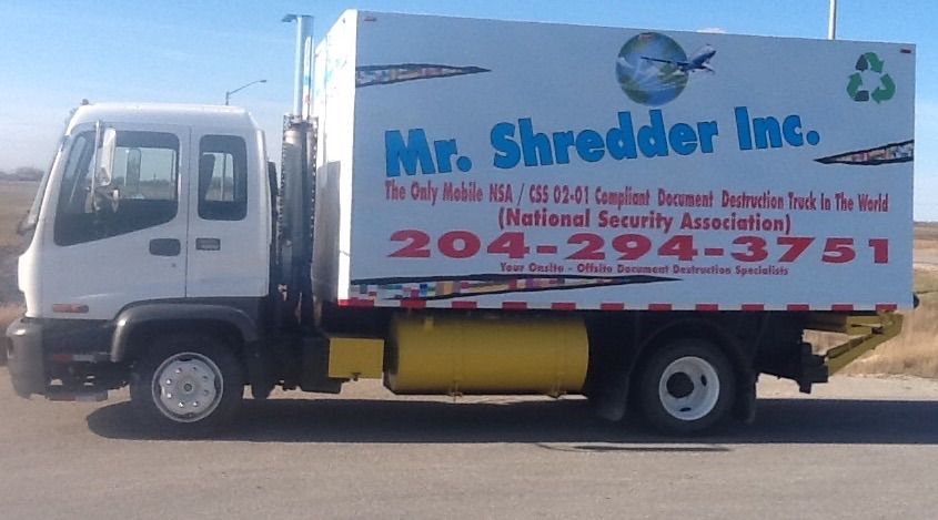 Mr. Shredder Inc - Logo