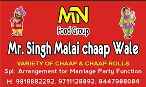 Mr. Singh Malai Chaap Wale - Logo