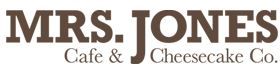 Mrs. Jones Cafe and Cheesecake Co. - Logo