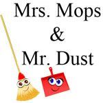 Mrs. Mops &a; Mr Dust - Logo