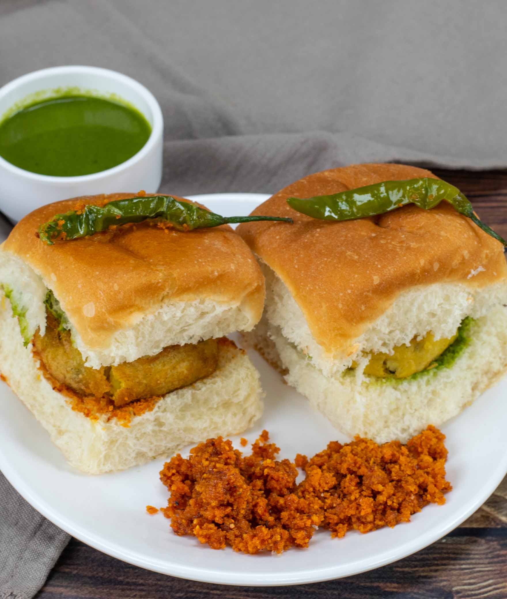 Mr.Vada Pav - Logo