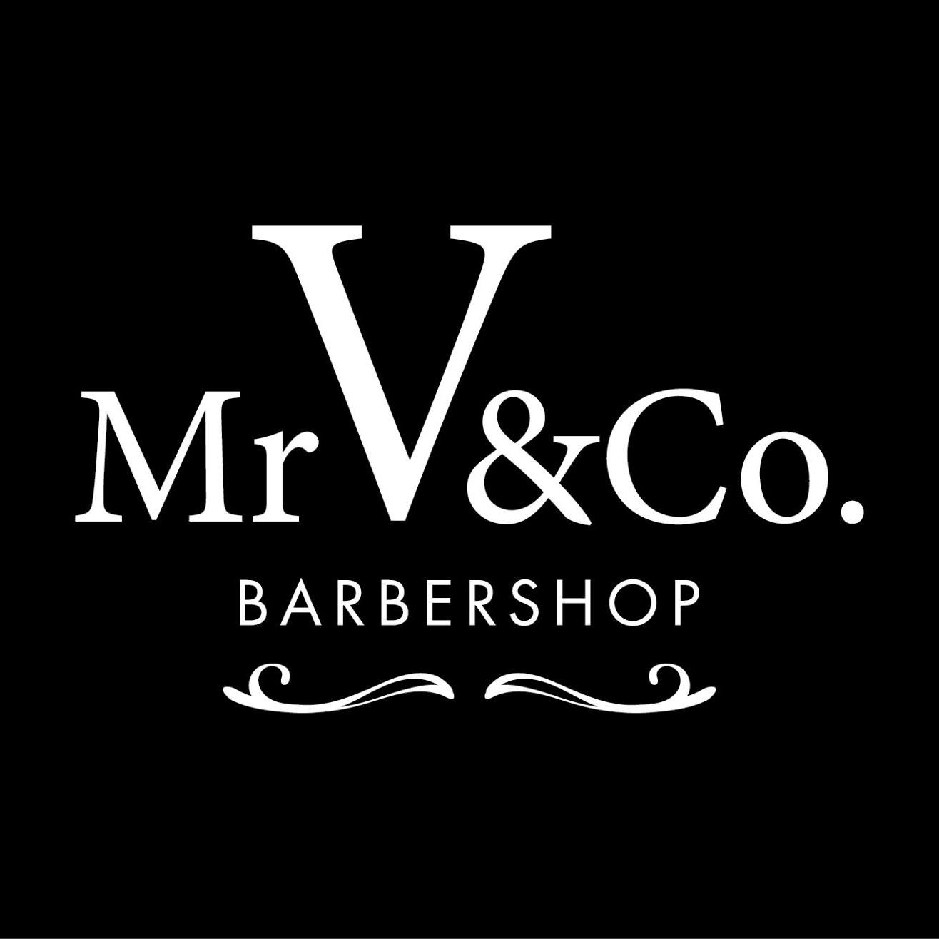 Mr V & Co. Barbershop - Logo