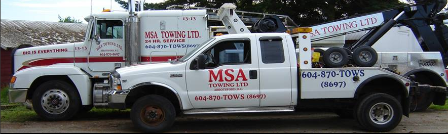 MSA Towing - Logo