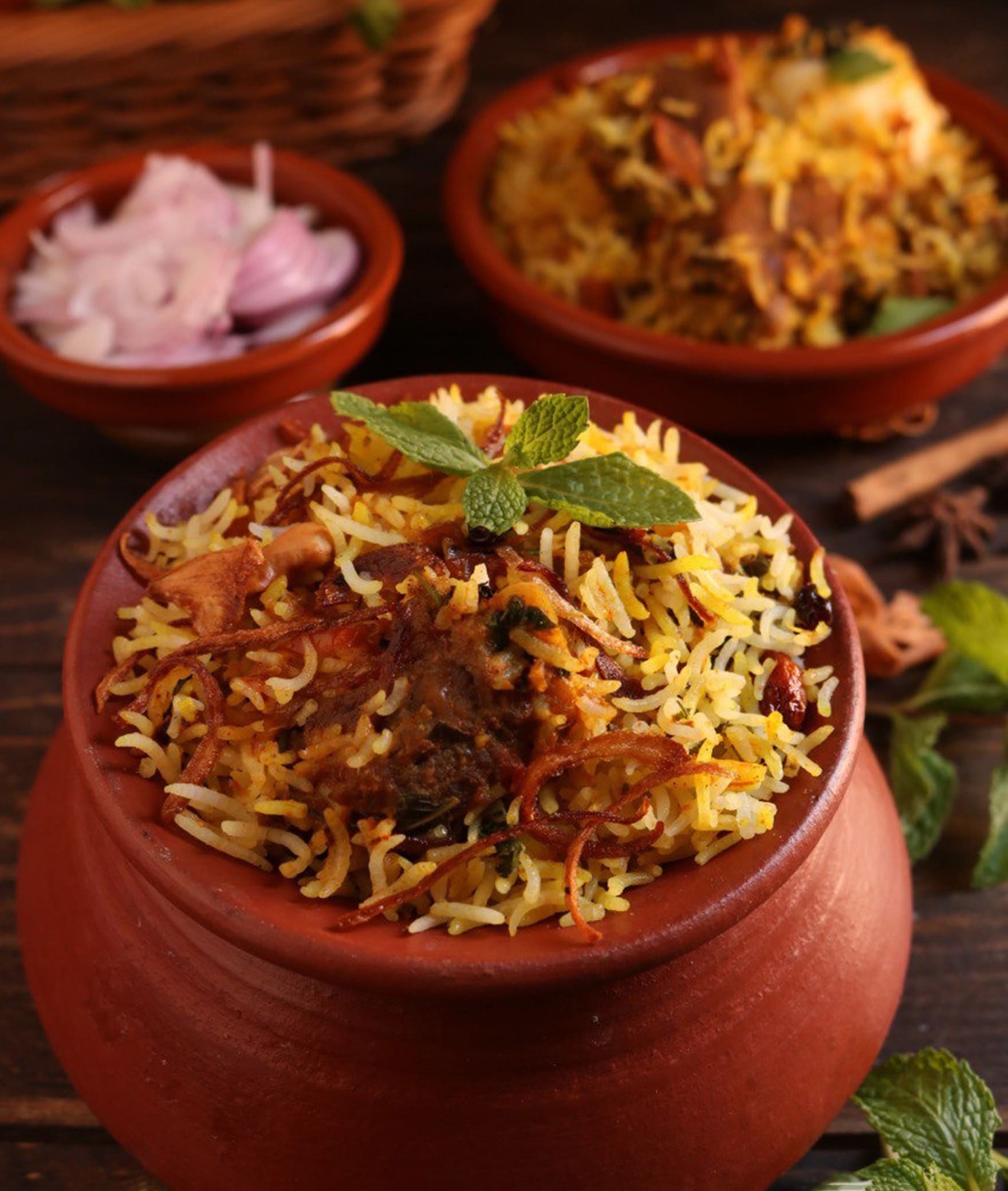 MS Biryani - Logo