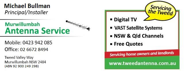 Murwillumbah Antenna Service - Cover photo
