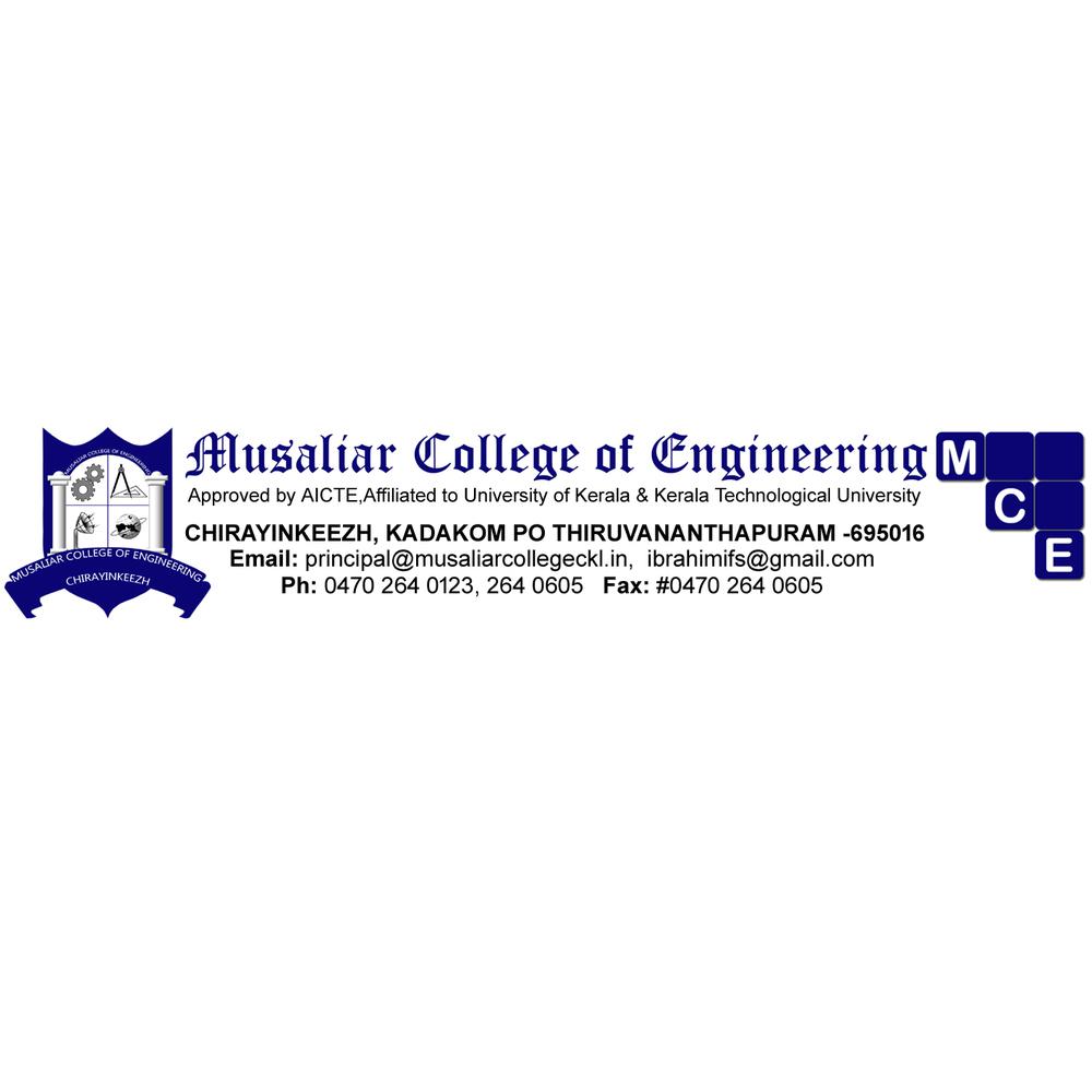 Musaliar College of Engineering Trivandrum (MCECHIRAYINKEEZHU) - Logo