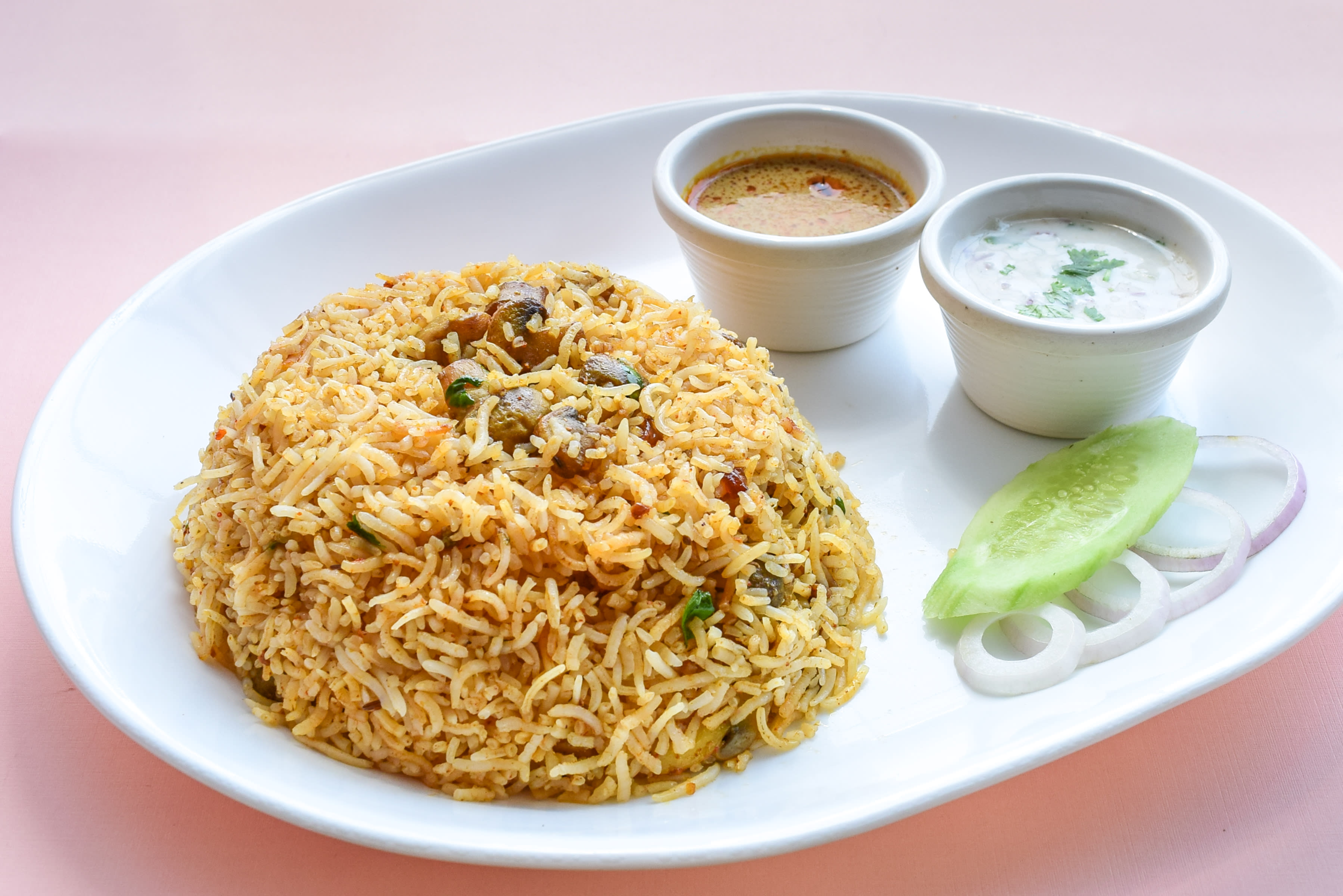 Mushroom Biryani Centre - Logo