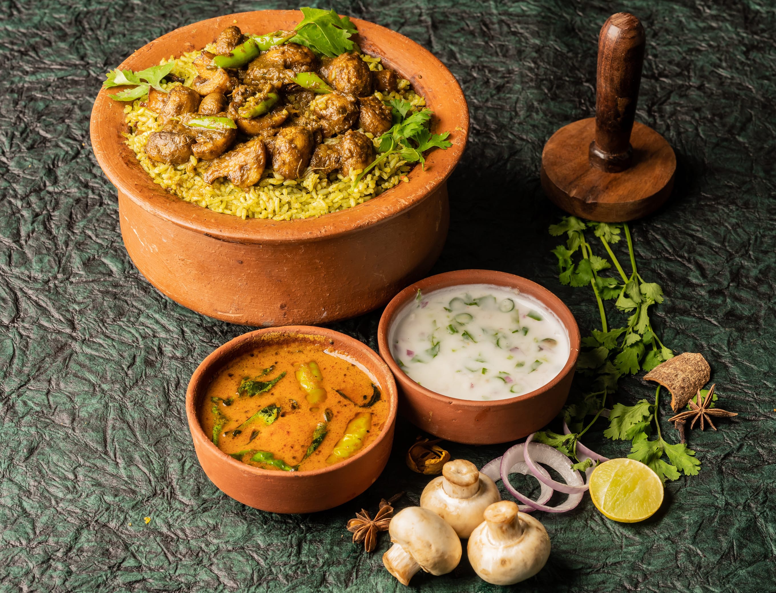 MUSHROOM DONNE BIRYANI HOUSE - Logo
