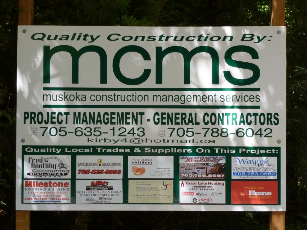 Muskoka Construction Management Services - Logo